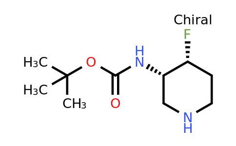 CAS 1363382-99-3 | tert-butyl N-[cis-4-fluoropiperidin-3-yl]carbamate