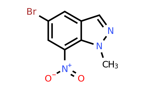 CAS 1363383-04-3 | 5-bromo-1-methyl-7-nitro-1H-indazole