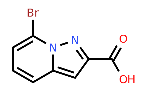 CAS 1363383-09-8 | 7-bromopyrazolo[1,5-a]pyridine-2-carboxylic acid