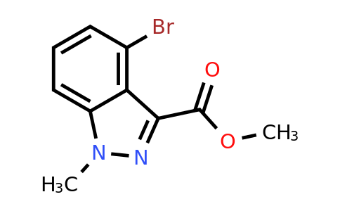 CAS 1363383-11-2 | methyl 4-bromo-1-methyl-1H-indazole-3-carboxylate