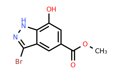 CAS 1363383-21-4 | methyl 3-bromo-7-hydroxy-1H-indazole-5-carboxylate