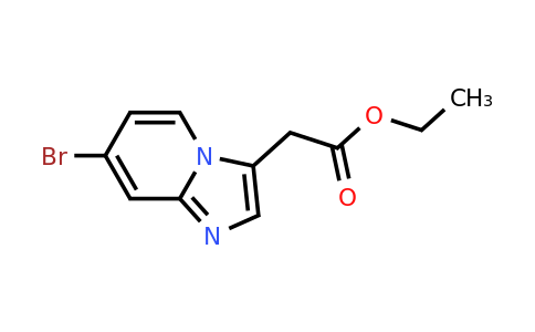 CAS 1363383-34-9 | ethyl 2-{7-bromoimidazo[1,2-a]pyridin-3-yl}acetate