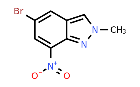 CAS 1363383-35-0 | 5-bromo-2-methyl-7-nitro-2H-indazole