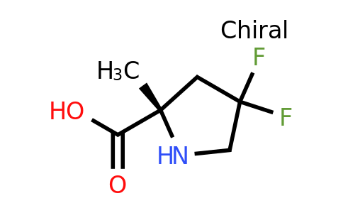 CAS 1363384-65-9 | (2S)-4,4-difluoro-2-methylpyrrolidine-2-carboxylic acid