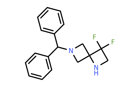 CAS 1363404-83-4 | 6-Benzhydryl-3,3-difluoro-1,6-diazaspiro[3.3]heptane