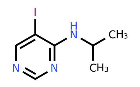 CAS 1363404-92-5 | 5-Iodo-N-isopropylpyrimidin-4-amine
