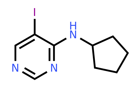 CAS 1363405-18-8 | N-Cyclopentyl-5-iodopyrimidin-4-amine