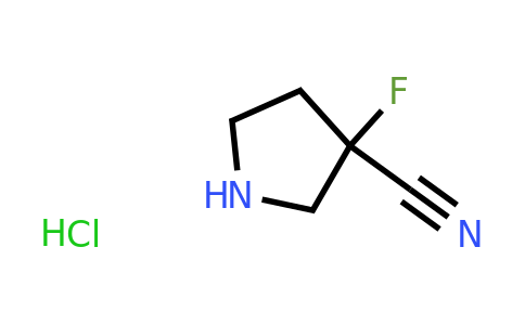 CAS 1363405-64-4 | 3-Fluoropyrrolidine-3-carbonitrile hydrochloride