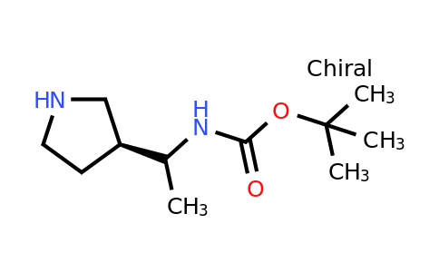 CAS 1363412-04-7 | tert-Butyl (1-((S)-pyrrolidin-3-yl)ethyl)carbamate