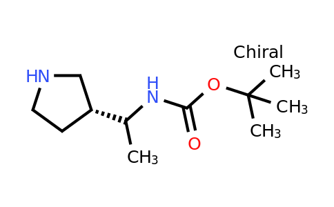 CAS 1363412-06-9 | tert-Butyl (1-((R)-pyrrolidin-3-yl)ethyl)carbamate