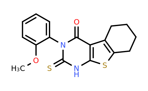 CAS 136386-73-7 | 4-(2-methoxyphenyl)-5-sulfanyl-8-thia-4,6-diazatricyclo[7.4.0.0,2,7]trideca-1(9),2(7),5-trien-3-one