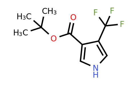 CAS 136414-83-0 | Tert-butyl 4-(trifluoromethyl)-1H-pyrrole-3-carboxylate