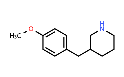 CAS 136422-65-6 | 3-(4-Methoxy-benzyl)-piperidine