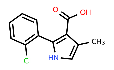 CAS 1364523-61-4 | 2-(2-Chlorophenyl)-4-methyl-1H-pyrrole-3-carboxylic acid