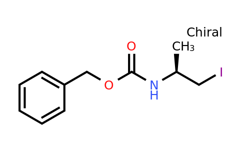 CAS 136464-11-4 | (S)-(2-Iodo-1-methyl-ethyl)-carbamic acid benzyl ester