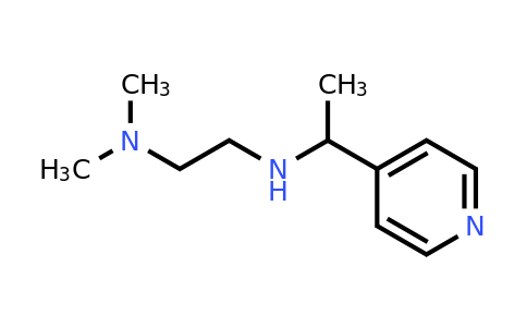 CAS 136469-85-7 | N1,N1-Dimethyl-N2-(1-(pyridin-4-yl)ethyl)ethane-1,2-diamine