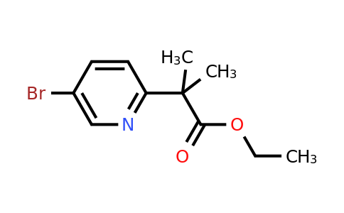 CAS 1364718-04-6 | ethyl 2-(5-bromopyridin-2-yl)-2-methylpropanoate
