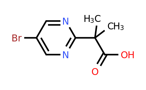 CAS 1364718-95-5 | 2-(5-Bromopyrimidin-2-yl)-2-methylpropanoic acid