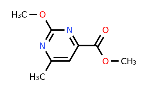 CAS 136517-99-2 | Methyl 2-methoxy-6-methylpyrimidine-4-carboxylate