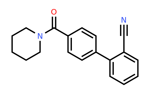 CAS 1365272-35-0 | 4'-(Piperidine-1-carbonyl)-[1,1'-biphenyl]-2-carbonitrile