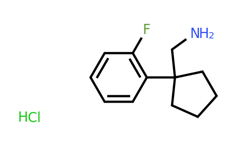 CAS 1365273-00-2 | 1-(2-Fluorophenyl)cyclopentylmethylamine HCl