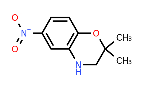 CAS 136545-11-4 | 2,2-dimethyl-6-nitro-3,4-dihydro-2H-benzo[b][1,4]oxazine