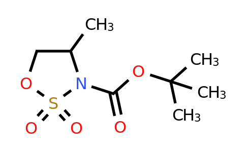 CAS 1365481-16-8 | tert-butyl 4-methyl-2,2-dioxo-oxathiazolidine-3-carboxylate