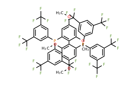 CAS 1365531-84-5 | (R)-2,2'-Bis[bis(3,5-trifluoromethylphenyl)phosphino]-4,4',6,6'-tetramethoxy)-1,1'-biphenyl