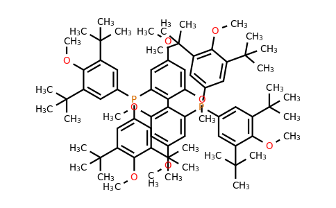 CAS 1365531-98-1 | (R)-2,2'-Bis[bis(4-methoxy-3,5-di-t-butylphenyl)phosphino]-4,4',6,6'-tetramethoxy)-1,1'-biphenyl