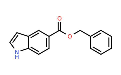 CAS 136564-69-7 | benzyl 1H-indole-5-carboxylate