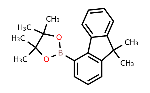 CAS 1365692-79-0 | 2-(9,9-Dimethyl-9H-fluoren-4-yl)-4,4,5,5-tetramethyl-1,3,2-dioxaborolane