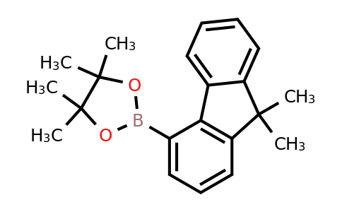 2-(9,9-Dimethyl-9H-fluoren-4-yl)-4,4,5,5-tetramethyl-1,3,2-dioxaborolane