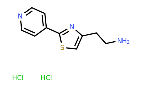 CAS 1365836-71-0 | 2-[2-(pyridin-4-yl)-1,3-thiazol-4-yl]ethan-1-amine dihydrochloride