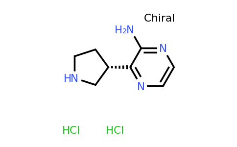 CAS 1365931-44-7 | (S)-3-(Pyrrolidin-3-yl)pyrazin-2-amine dihydrochloride