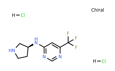 CAS 1365936-89-5 | (S)-N-(Pyrrolidin-3-yl)-6-(trifluoromethyl)pyrimidin-4-amine dihydrochloride