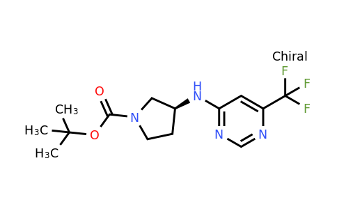 CAS 1365936-98-6 | (S)-tert-Butyl 3-((6-(trifluoromethyl)pyrimidin-4-yl)amino)pyrrolidine-1-carboxylate