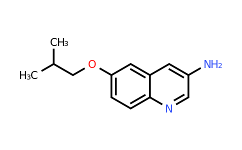 CAS 1365939-97-4 | 6-Isobutoxyquinolin-3-amine