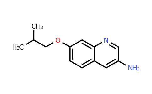 CAS 1365940-96-0 | 7-Isobutoxyquinolin-3-amine