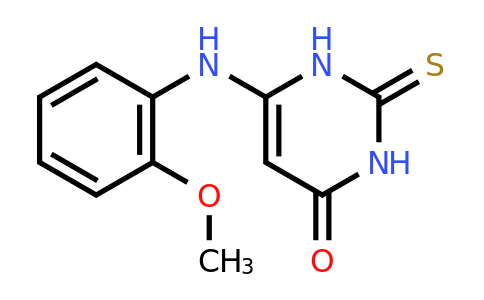 CAS 1365941-55-4 | 6-((2-Methoxyphenyl)amino)-2-thioxo-2,3-dihydropyrimidin-4(1H)-one