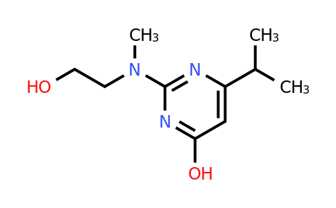 CAS 1365941-92-9 | 2-((2-Hydroxyethyl)(methyl)amino)-6-isopropylpyrimidin-4-ol
