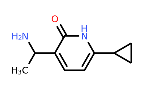 CAS 1365942-53-5 | 3-(1-Aminoethyl)-6-cyclopropylpyridin-2(1H)-one