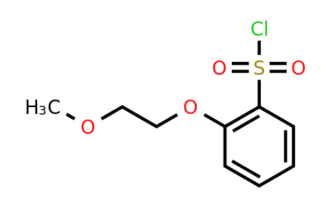 CAS 1365957-71-6 | 2-(2-methoxyethoxy)benzene-1-sulfonyl chloride