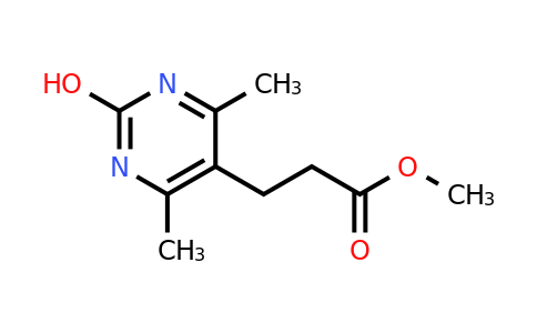 Methyl 3-(2-hydroxy-4,6-dimethylpyrimidin-5-yl)propanoate