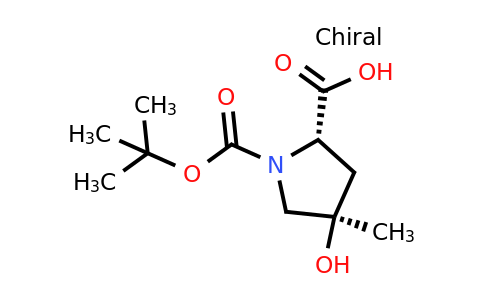 CAS 1365970-67-7 | (2S,4R)-1-(Tert-butoxycarbonyl)-4-hydroxy-4-methylpyrrolidine-2-carboxylic acid