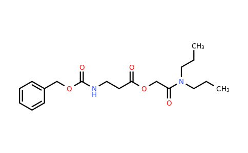 CAS 1366067-80-2 | 2-(Dipropylamino)-2-oxoethyl 3-(((benzyloxy)carbonyl)amino)propanoate
