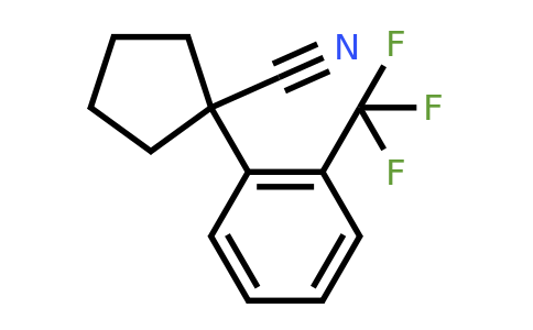 CAS 136619-38-0 | 1-(2-(trifluoromethyl)phenyl)cyclopentane-1-carbonitrile
