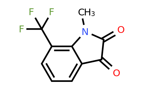 CAS 136622-67-8 | 1-Methyl-7-(trifluoromethyl)indoline-2,3-dione