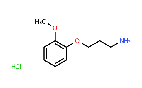 CAS 1366407-75-1 | 3-(2-Methoxyphenoxy)propan-1-amine hydrochloride