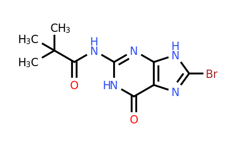 CAS 136675-83-7 | N-(8-Bromo-6-oxo-6,9-dihydro-1H-purin-2-yl)pivalamide