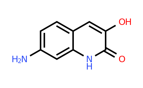 7-Amino-3-hydroxyquinolin-2(1H)-one